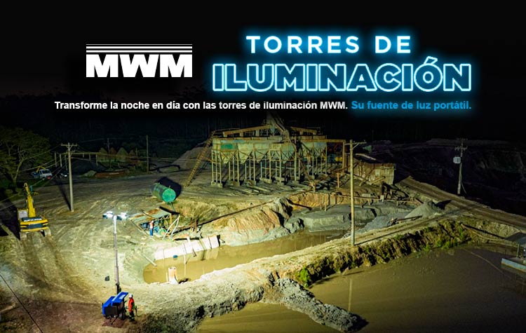 Torre de Iluminação com gerador MWM